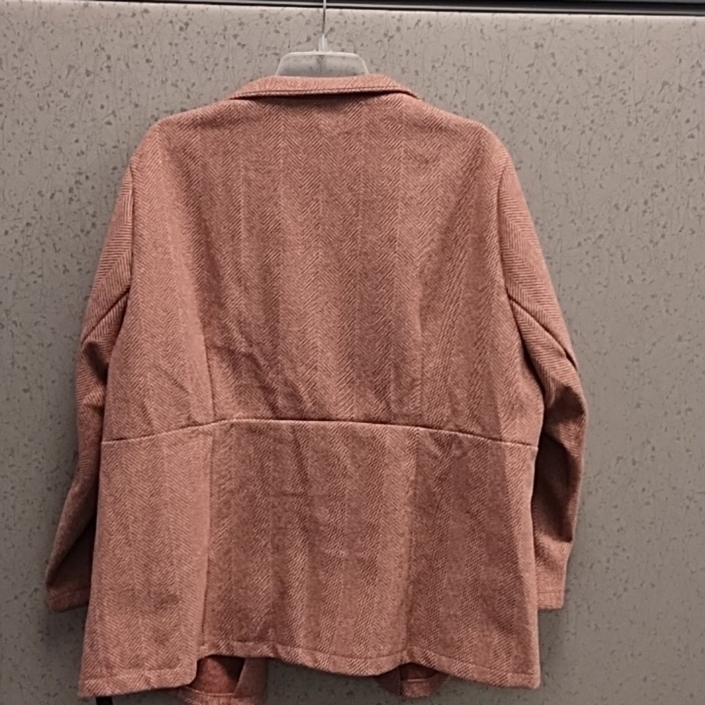 Shein Curve open front jacket Size 5X - Picture 4 of 7